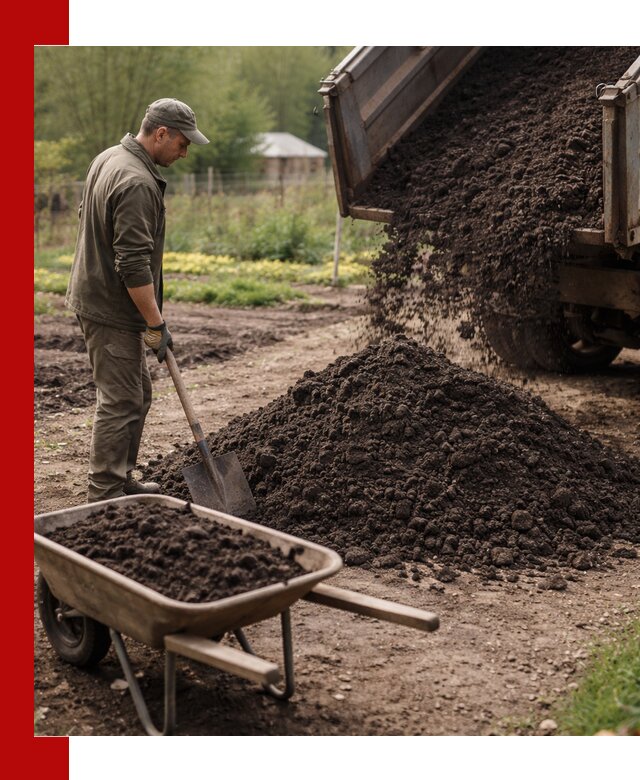 Доставка качественной земли для огорода в Уфе