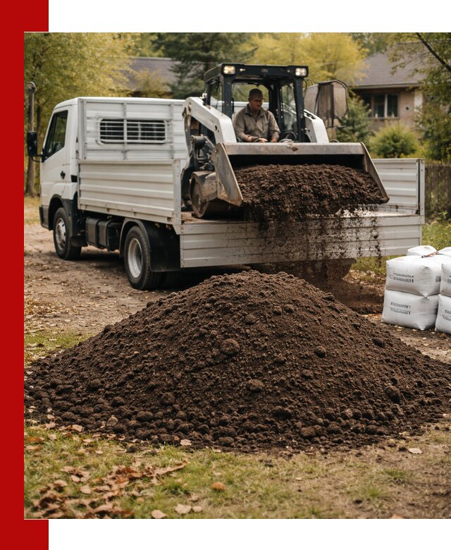 Доставка садовой земли в больших объёмах в Уфе