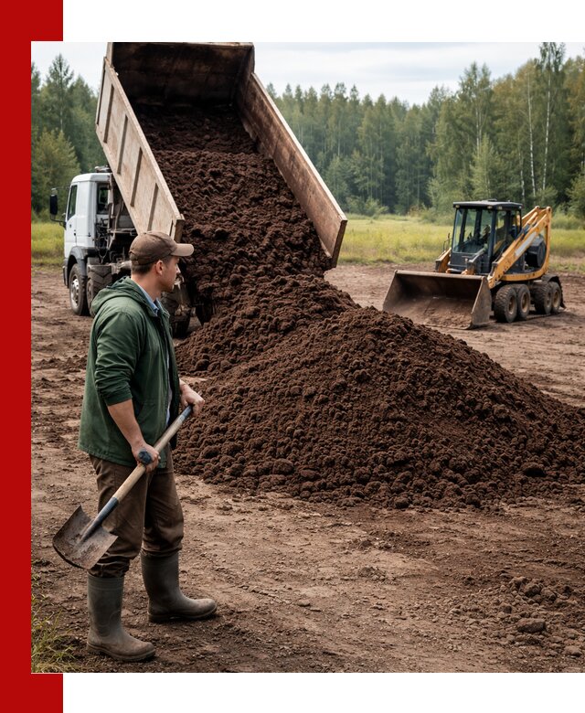 Купить верховой торф с доставкой в Уфе для садоводства и растений