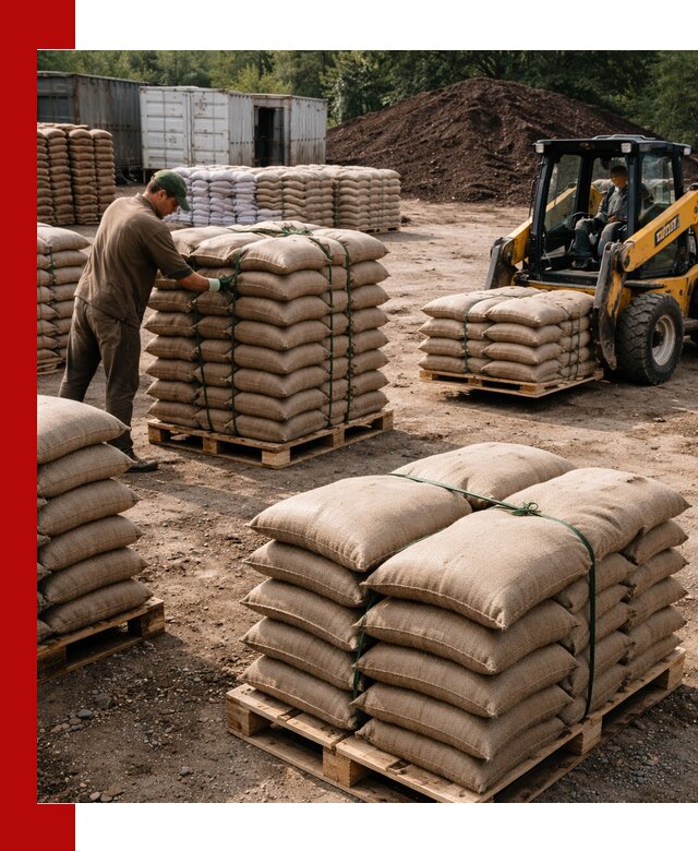 Доставка торфа в мешках по выгодным ценам в Уфе