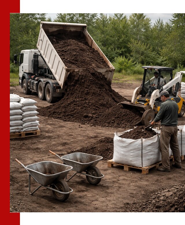 Доставка и продажа торфогрунта в Уфе оптом и в розницу