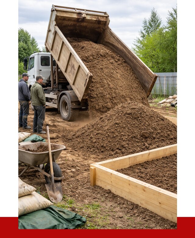 Торфо песчаная смесь в Уфе с доставкой от 1901 р. | ПРОНЕРУДУфа