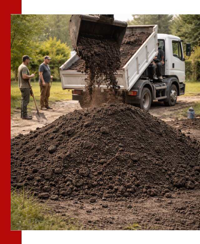 Доставка и продажа чернозема в Уфе оптом и в розницу