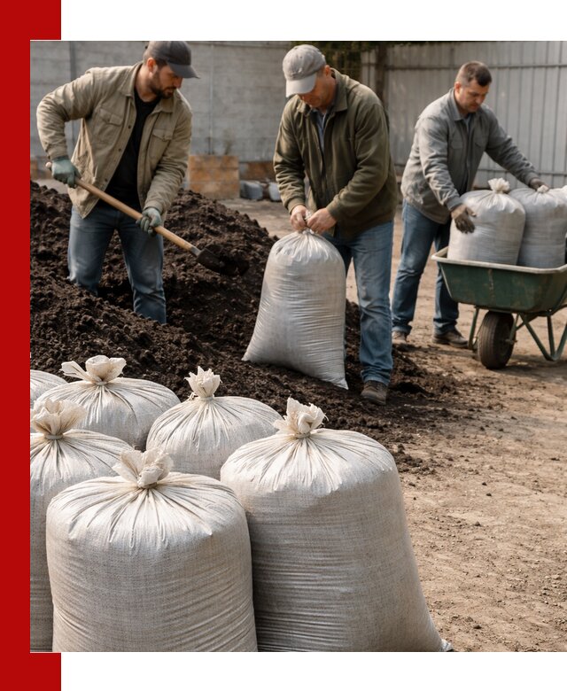 Купить чернозем в мешках с доставкой в Уфе