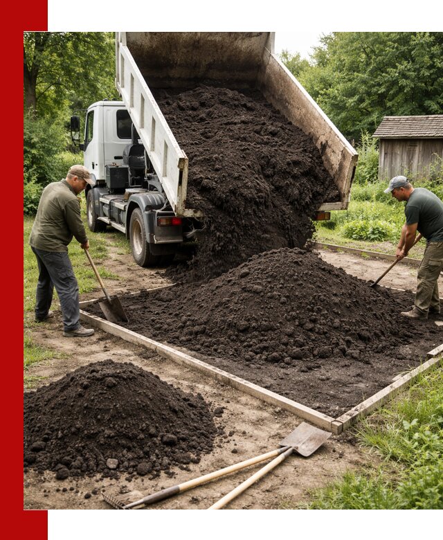 Купить чистый чернозем для огорода с доставкой в Уфе