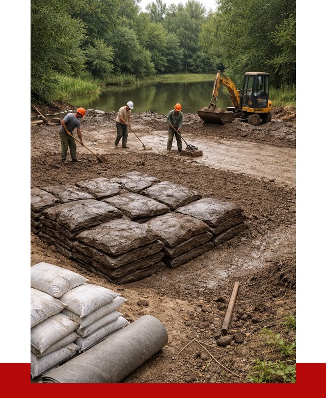 Купить глину для пруда в Уфе от 4624 р. с доставкой | ПРОНЕРУДУфа