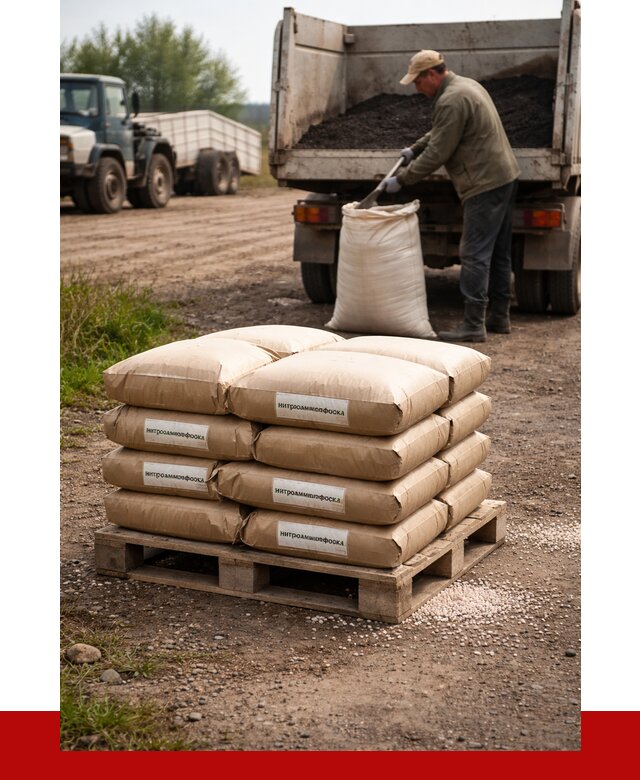 Купить нитроаммофоска в Уфе от 4316 р. за куб | ПРОНЕРУДУфа