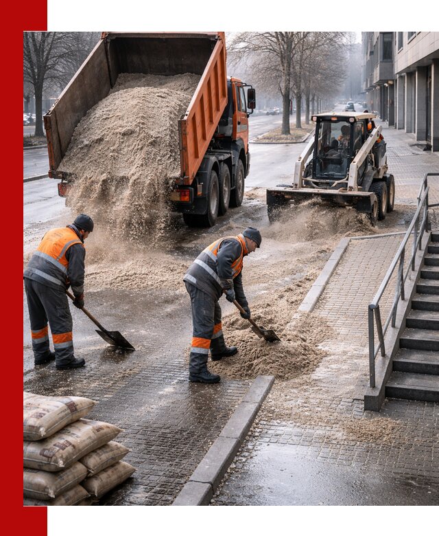 Поставка противогололедных материалов в Уфе
