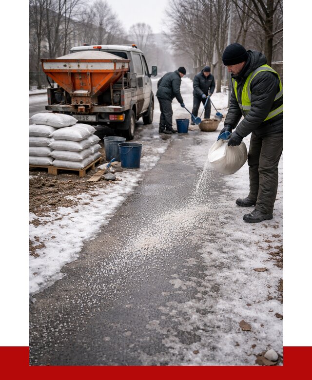 Реагент против гололеда в Уфе с доставкой от 4624 р. | ПРОНЕРУДУфа