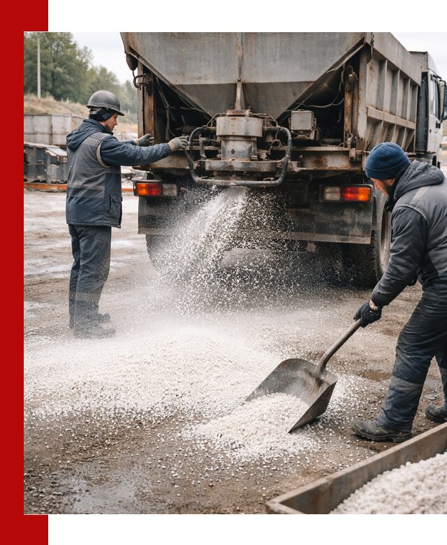 Доставка и продажа хлористого кальция в Уфе