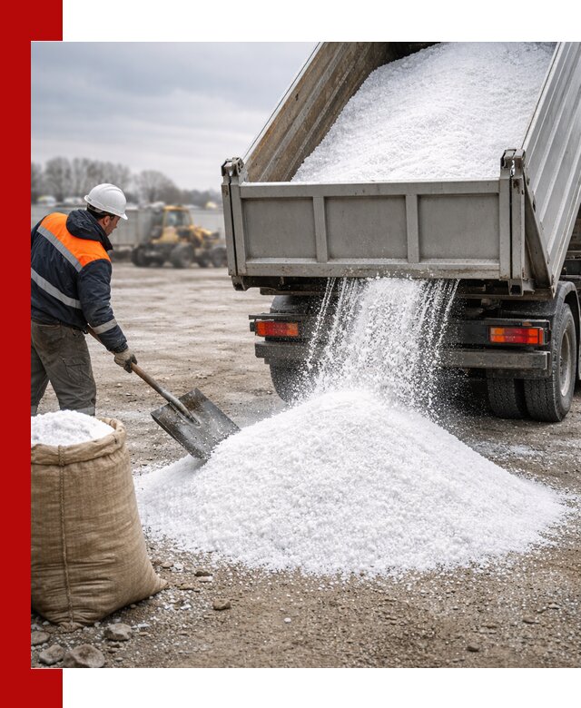 Поставка хлористого натрия оптом и в розницу в Уфе