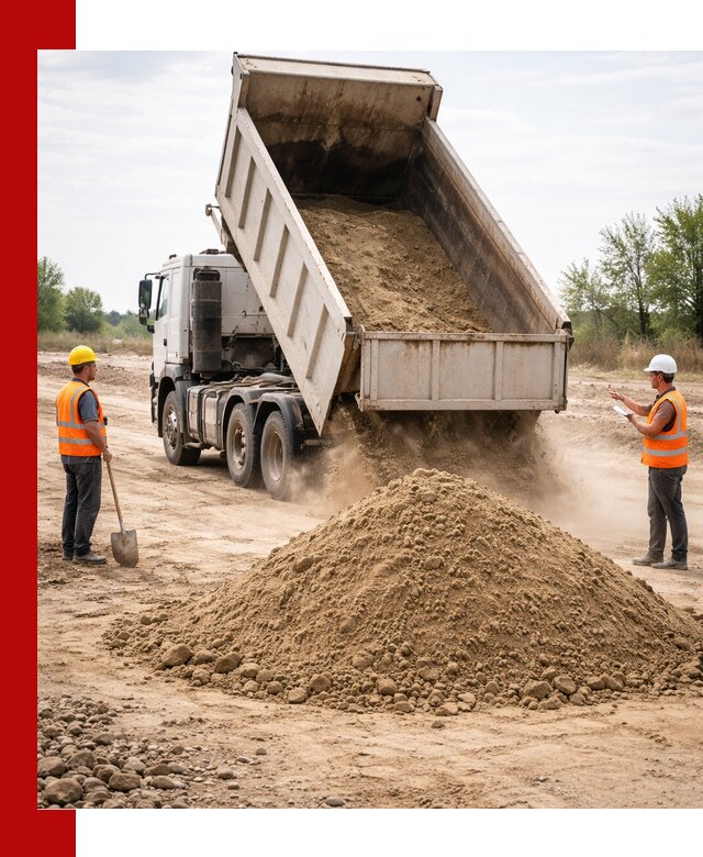 Доставка самосвалом 15 кубов в Уфе за город и по городу