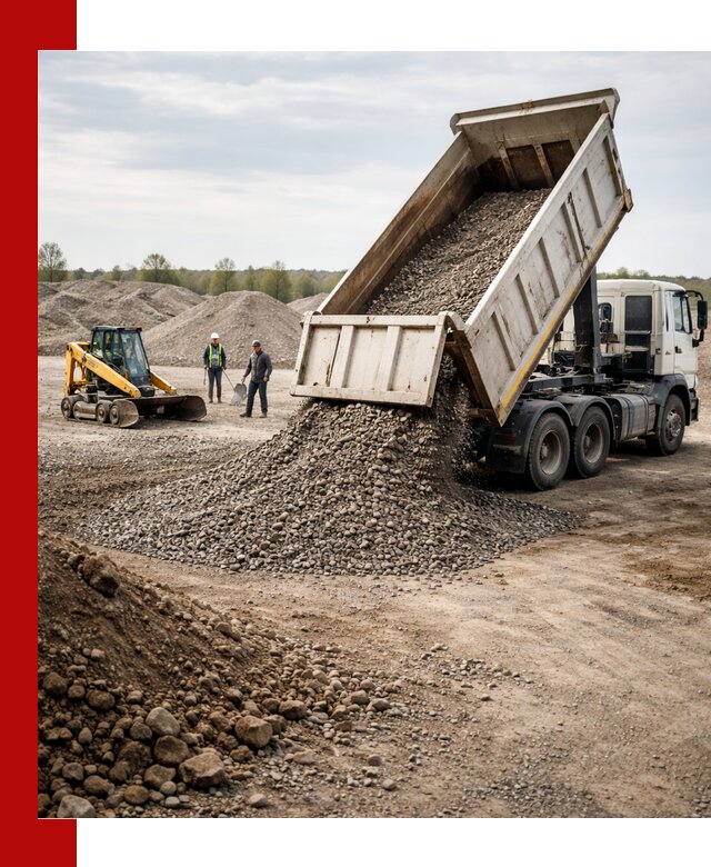 Доставка самосвалом 25 м³ в Уфе быстро и надежно