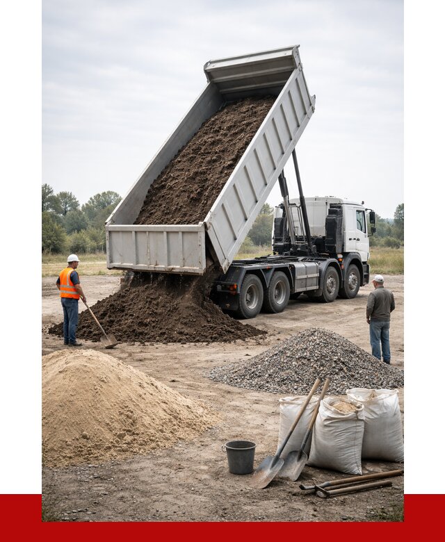 Доставка самосвалом 30 кубов в Уфе от 8734 р. | ПРОНЕРУДУфа