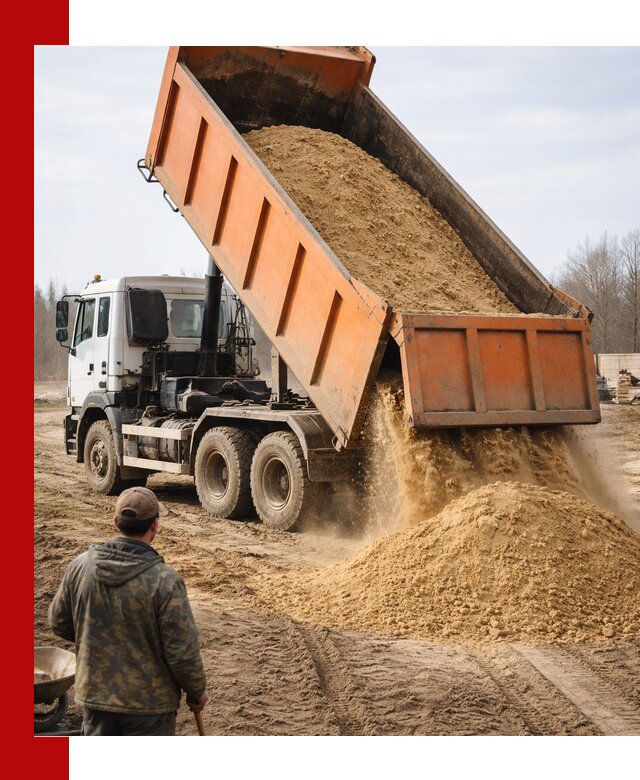 Аренда самосвала 20 тонн для перевозки грузов в Уфе