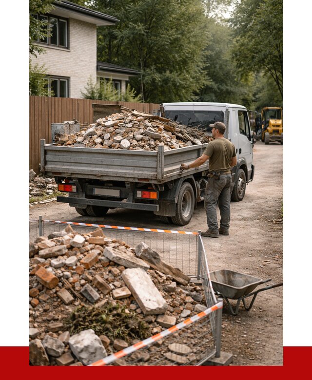 Вывоз строительного мусора с погрузкой в Уфе от 7706 р | ПРОНЕРУДУфа