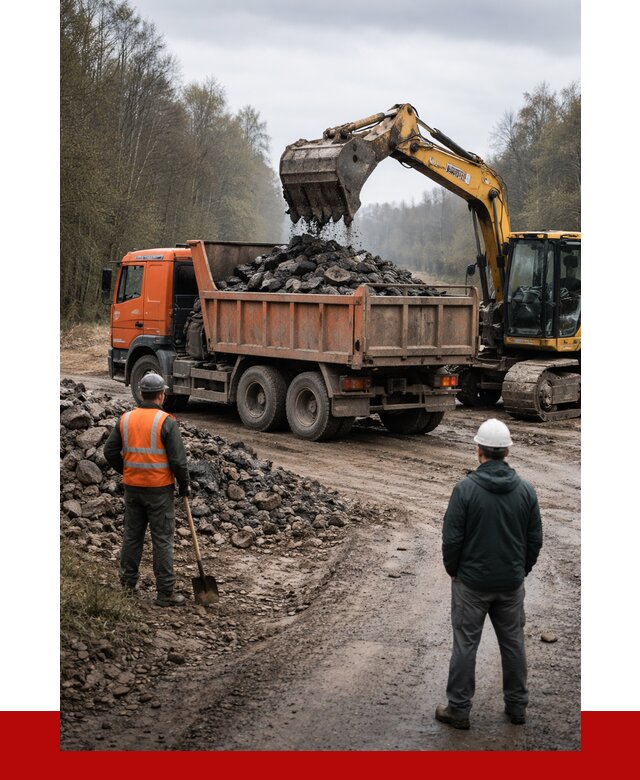 Вывоз асфальта в Уфе от 4624 р. самосвалом ПРОНЕРУДУфа