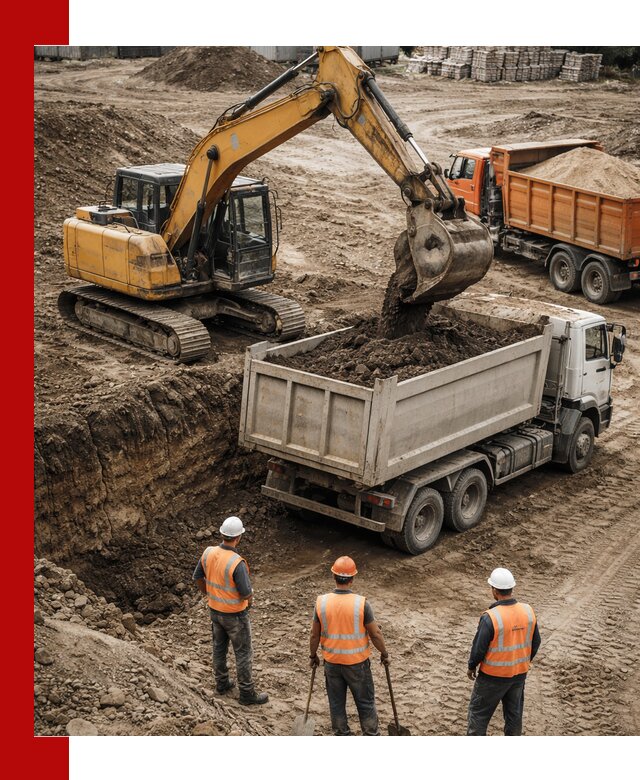 Разработка грунта для строительства и благоустройства в Уфе