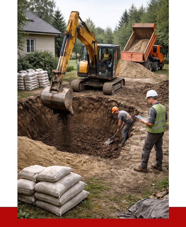 Рытье котлована в Уфе быстро от 4624 р. ПРОНЕРУДУфа