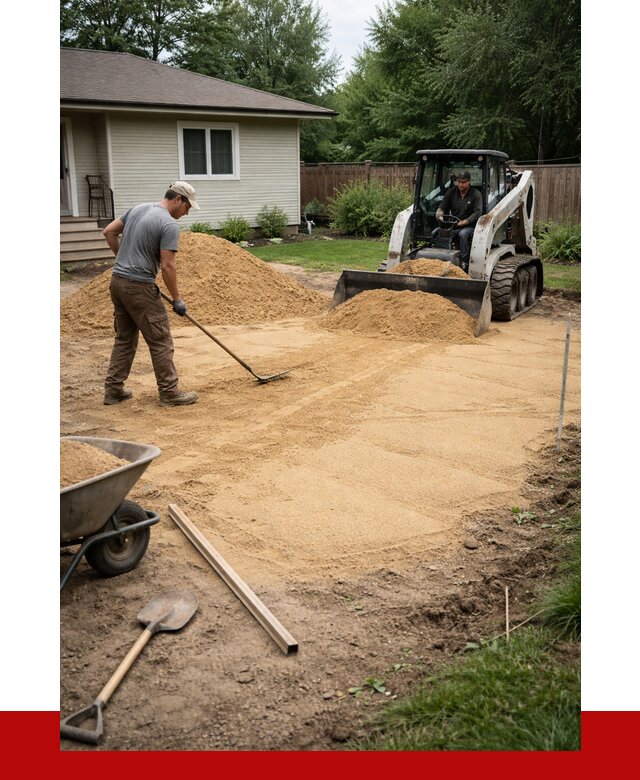 Отсыпка участка песком в Уфе, от 2569 р., ПРОНЕРУДУфа